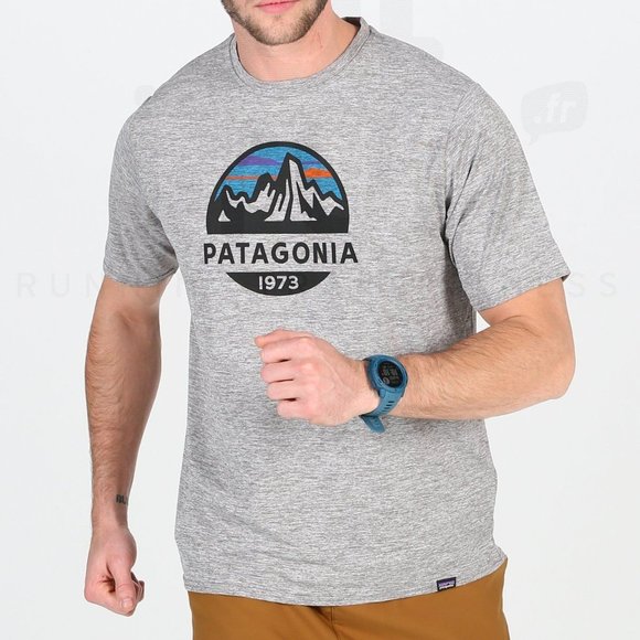 Patagonia Gray Short Sleeve Tee - Picture 1 of 11